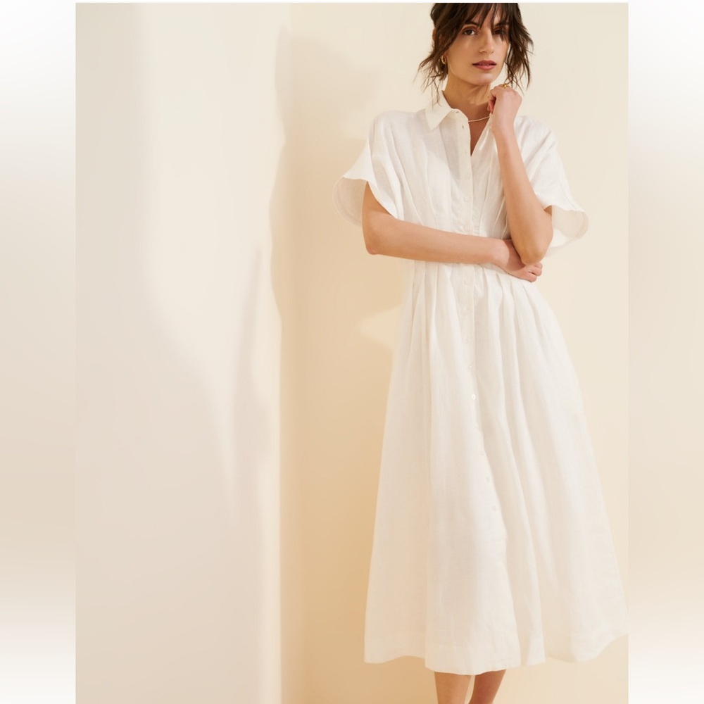 Exquise Chic Toni Linen Maxi Dress